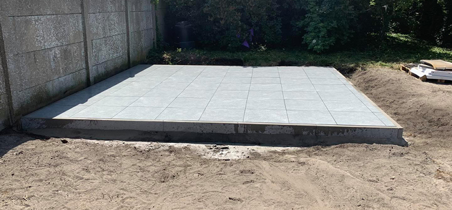 niveleren van terreinen